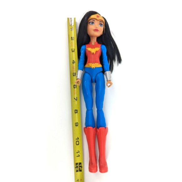 DC SUPER HERO GIRLS WONDER WOMAN DOLL 12" Painted  SUIT - Picture 5 of 7